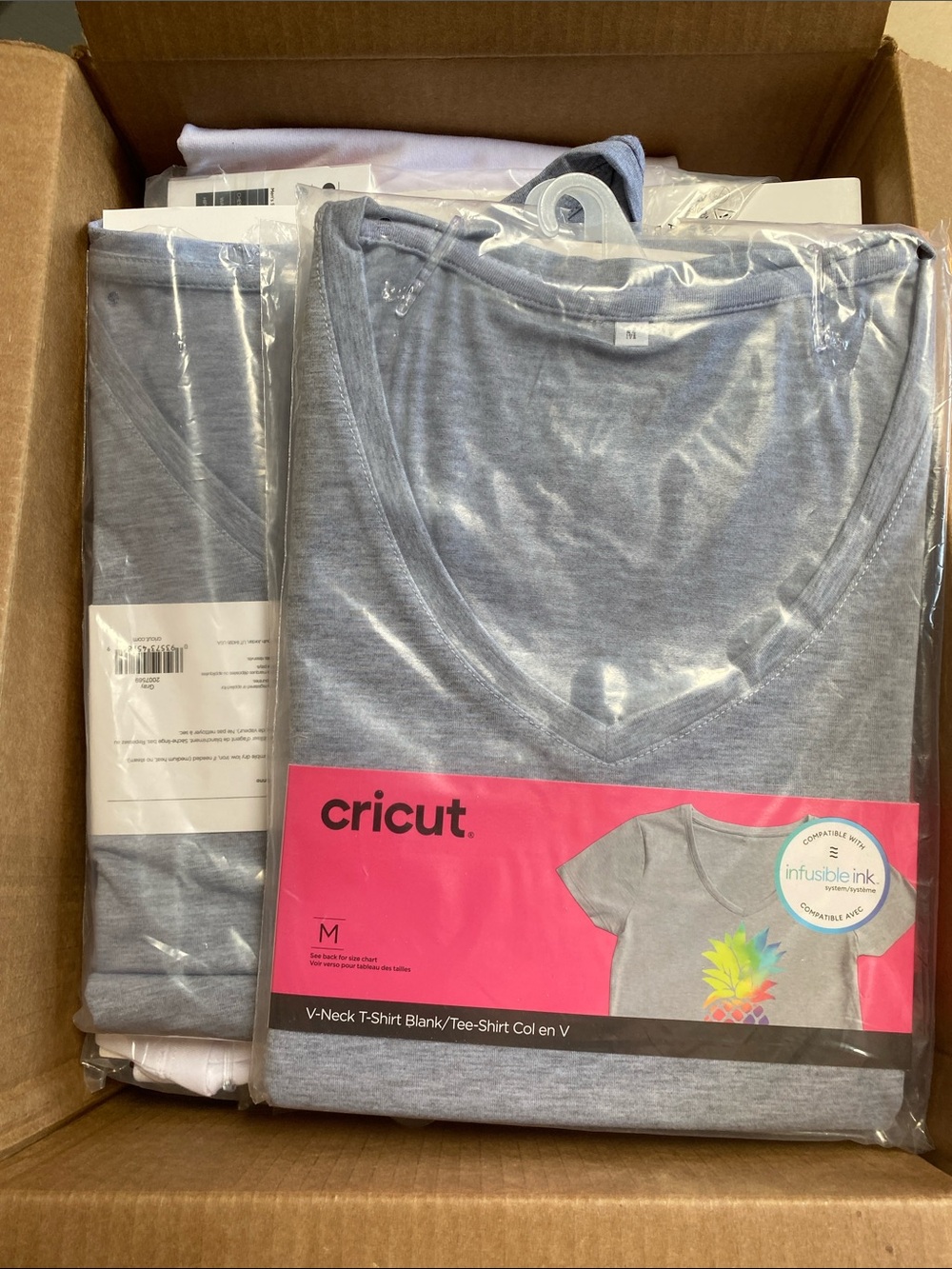Lot of 17 Cricut Blank Shirts Assorted Sizes Men Women Youth Toddler
